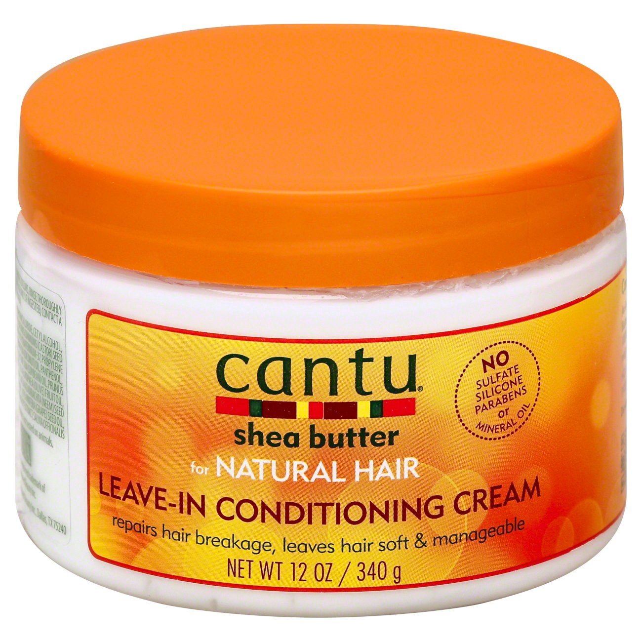 Cantu Natural Leave-In Conditioning Cream 12 Oz product package