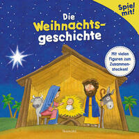 Die Weihnachtsgeschichte: Mit Vielen Figuren Zum Zusammenstecken