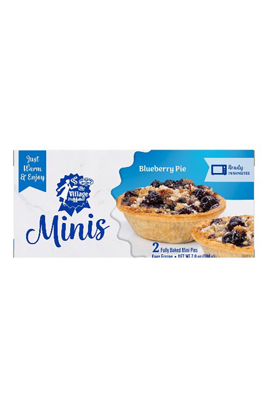 Blueberry Minis Pies, Blueberry