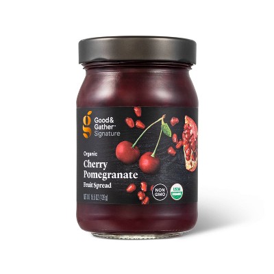 Cherry Pomegranate Organic Fruit Spread, Cherry Pomegranate