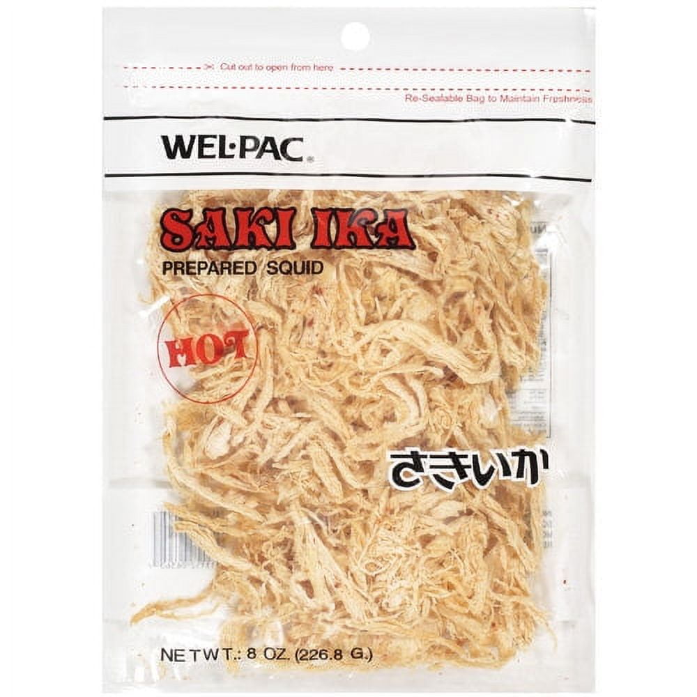 Hot Prepared Shredded Squid, Hot