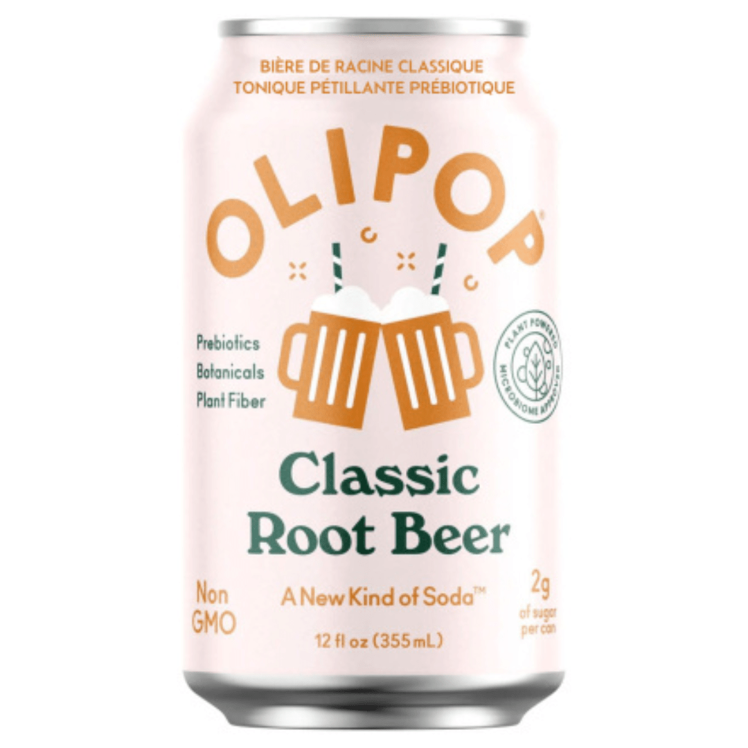 Photo of Olipop Sparkling Tonic, Classic Root Beer 12 Fl Oz