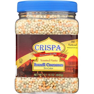 Photo of Crispa Tri- Color Israeli Couscous Toasted Pasta