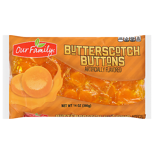 Butterscotch Buttons Candy, Butterscotch Buttons