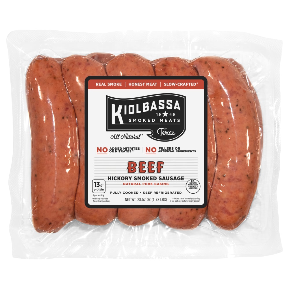 Beef Smoked Sausage, Beef Smoked
