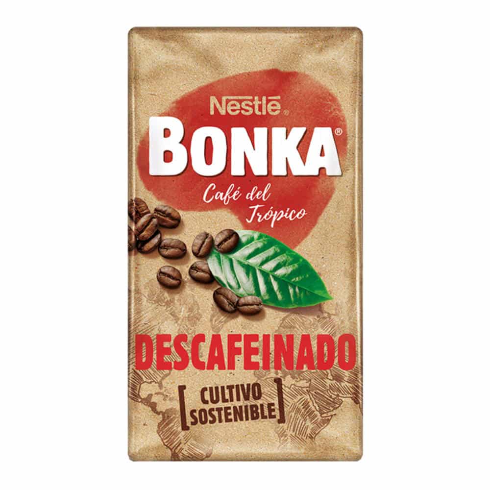 CAFE BONKA MOL.DESCAFEINADO 250 GR