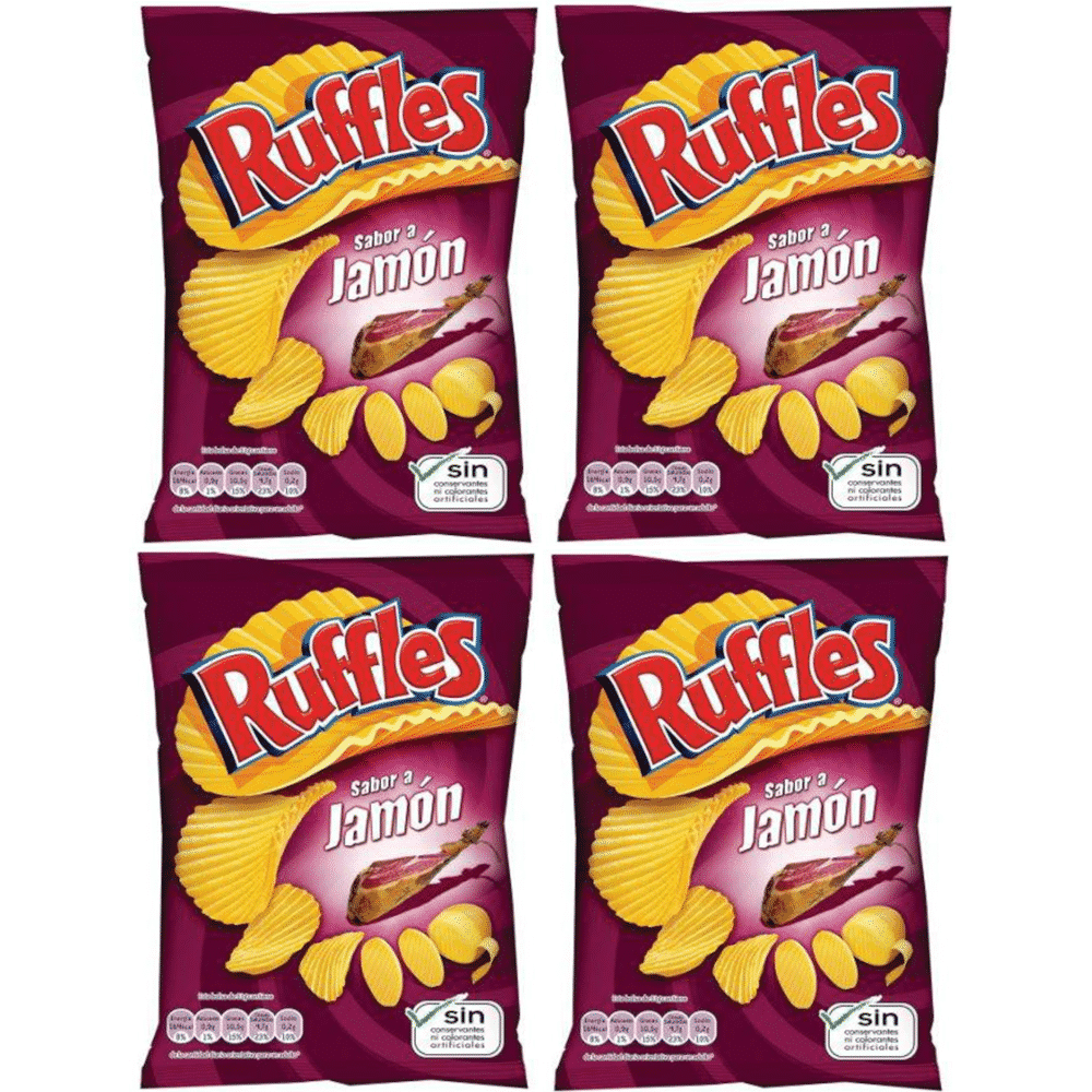 RUFFLES JAMON 150 GR