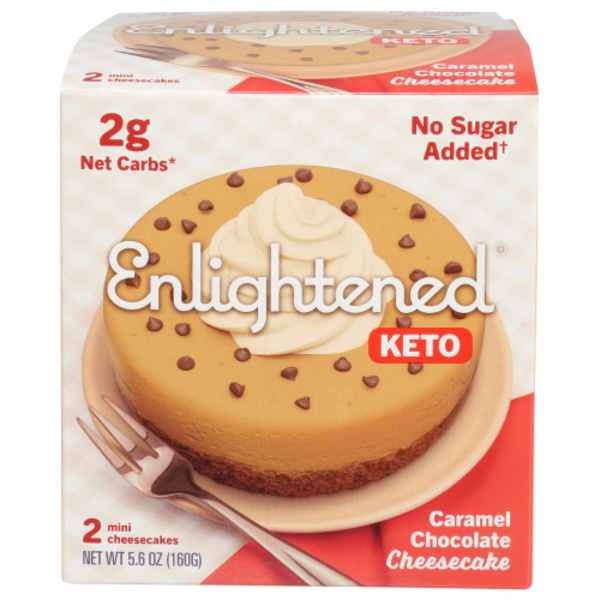 Caramel Chocolate Keto Mini Cheesecake, Caramel Chocolate Cheesecake