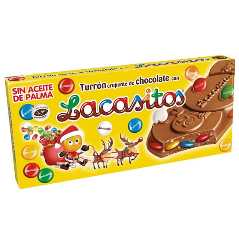 TURRON CHOC.LECHE LACASITOS 215 G