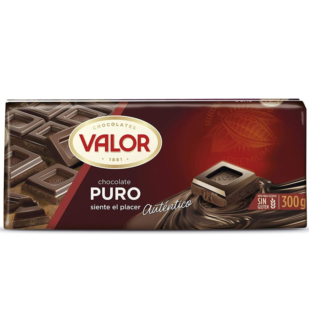 CHOCO.VALOR PURO 300GR