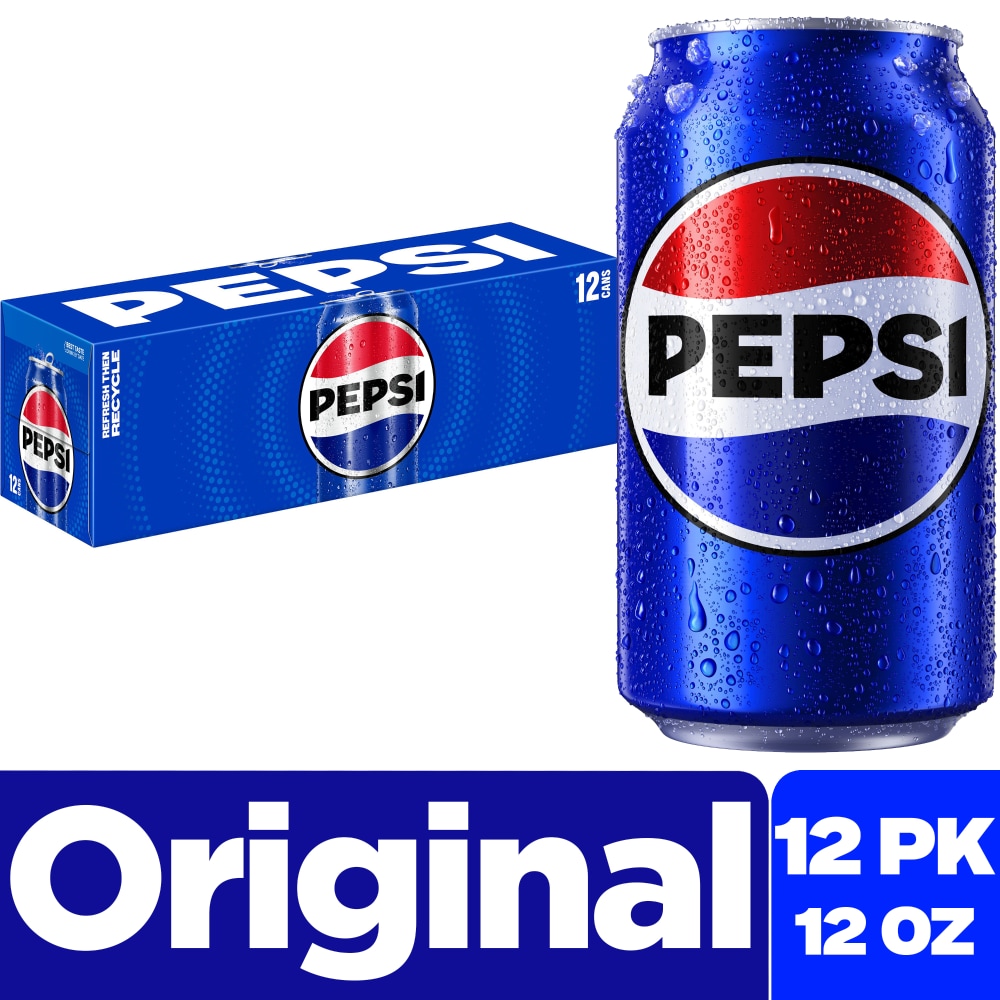 Photo of Pepsi Cola Soda - 12pk/12 Fl Oz Cans
