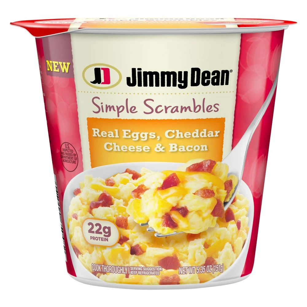 Jimmy Dean Simple Scrambles Bacon, 5.35 Oz.