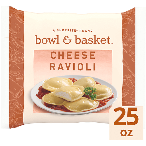 Cheese Ravioli Filled with Ricotta & Romano Cheeses, Cheese