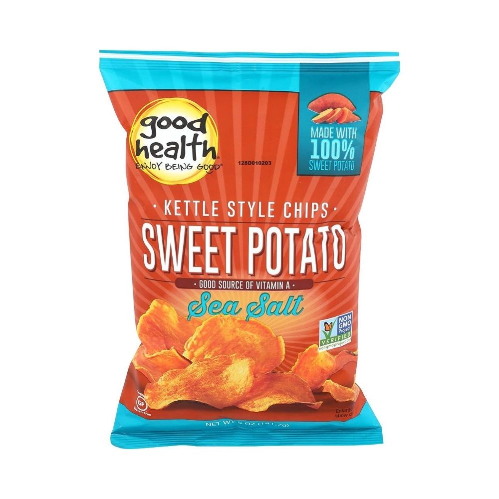 Sea Salt Sweet Potato Kettle Style Chips, Sea Salt