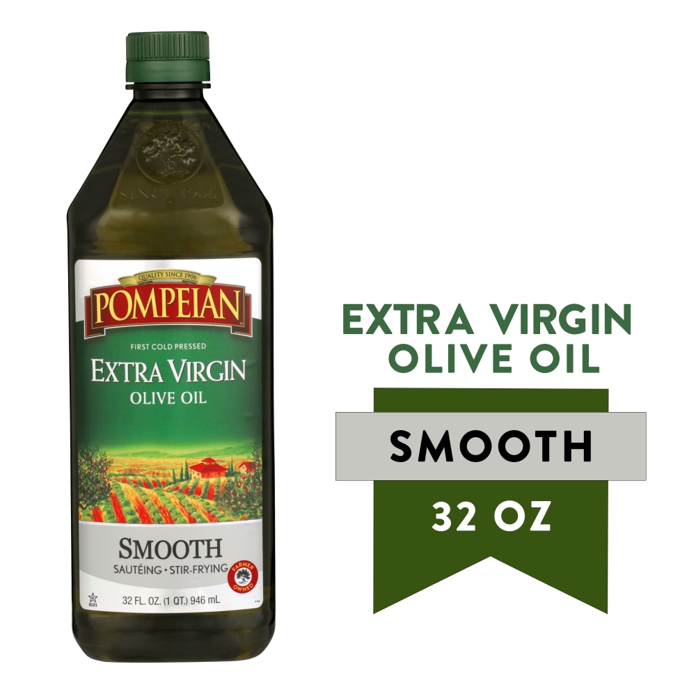 Pompeian Olive Oil, Extra Virgin, Smooth 32 Fl Oz