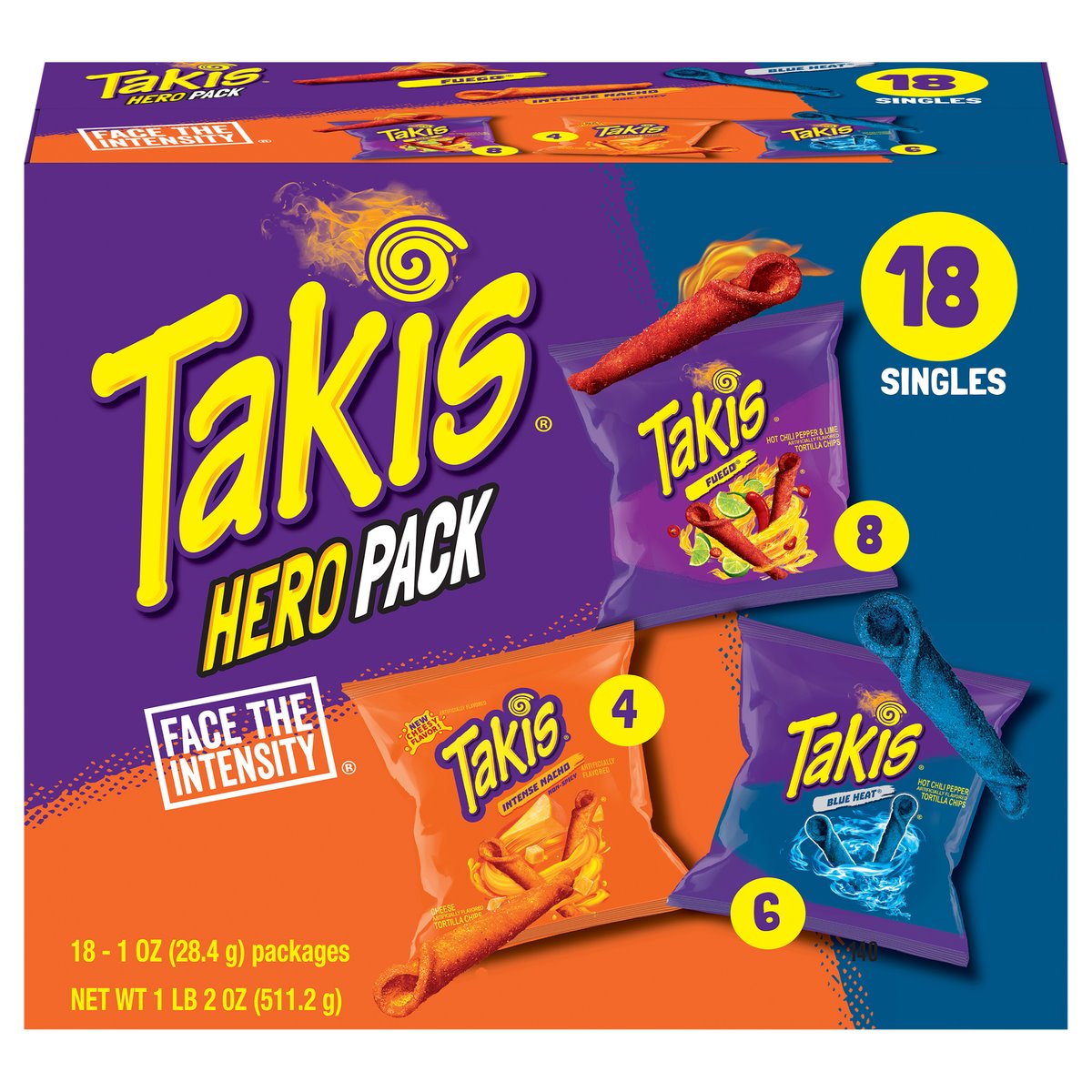 Photo of Takis Tortilla Chips, Hero Pack