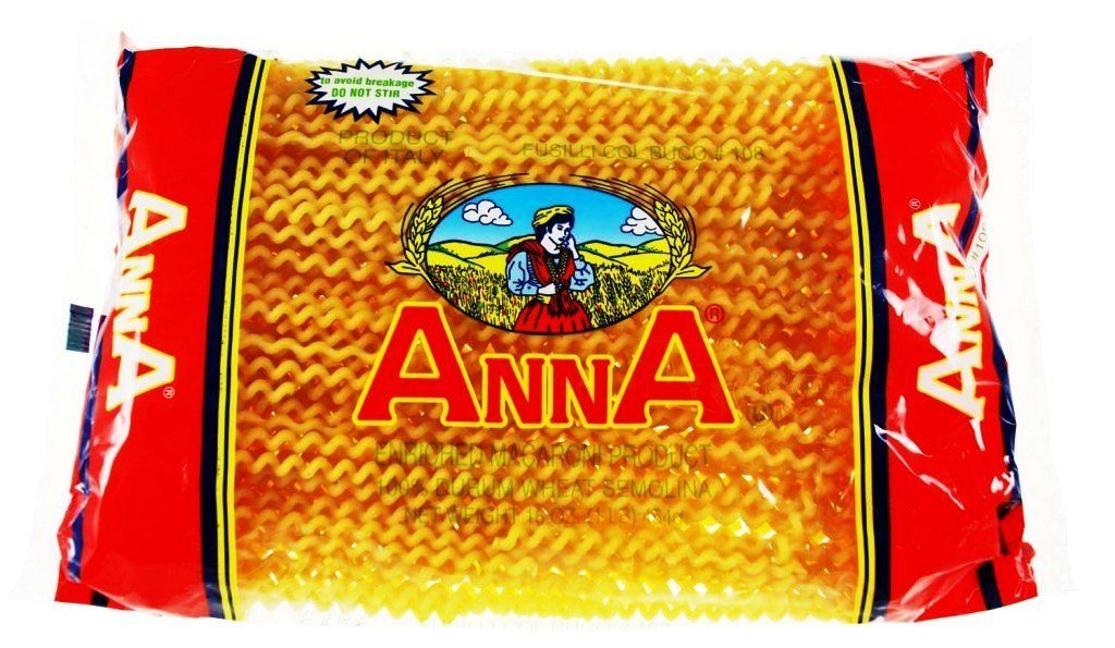 Anna, Fusilli, Enriched Macaroni Product