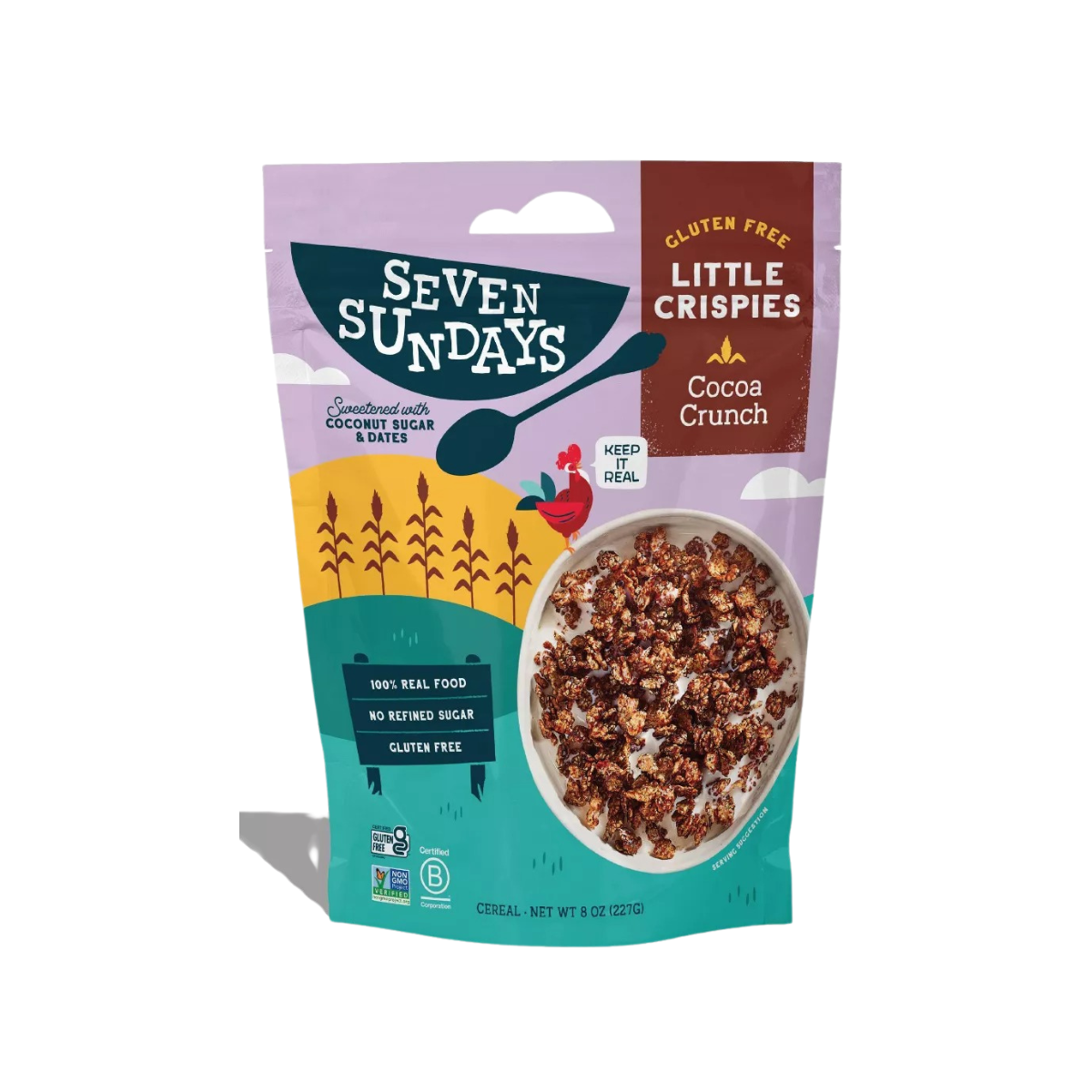 Seven Sundays Gluten Free Little Crispies Cocoa Crunch Cereal