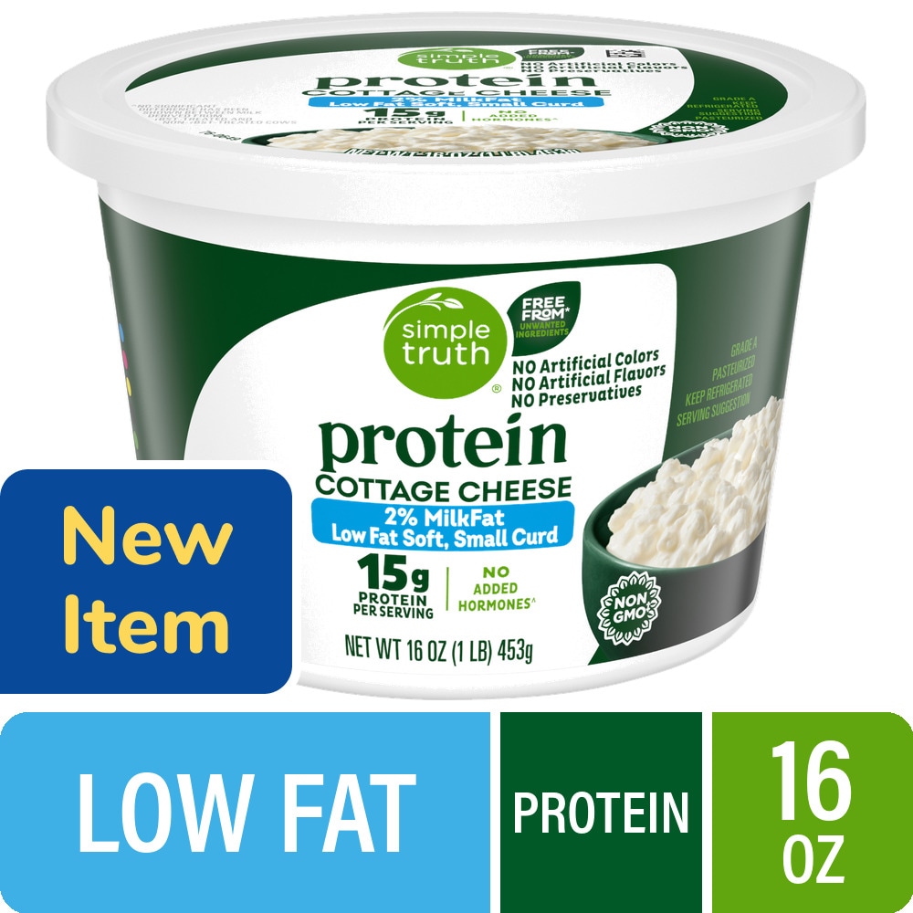 Simple Truth Protein 2% Milkfat Small Curd Cottage Cheese