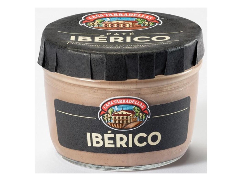 PATE IBERICO TARRADELLAS TARRO 125 GR