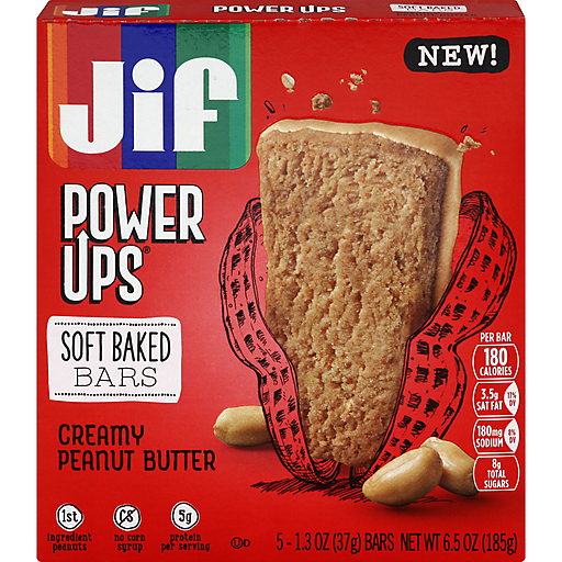 Creamy Peanut Butter Soft Baked Bars, Creamy Peanut Butter