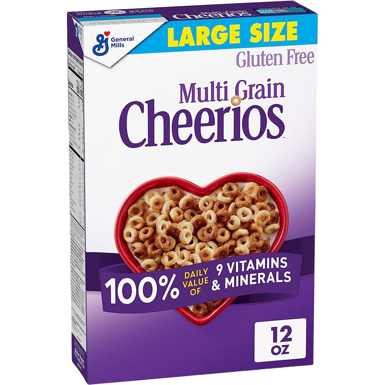 Multi Grain Cheerios Gluten Free Breakfast Cereal Large Size