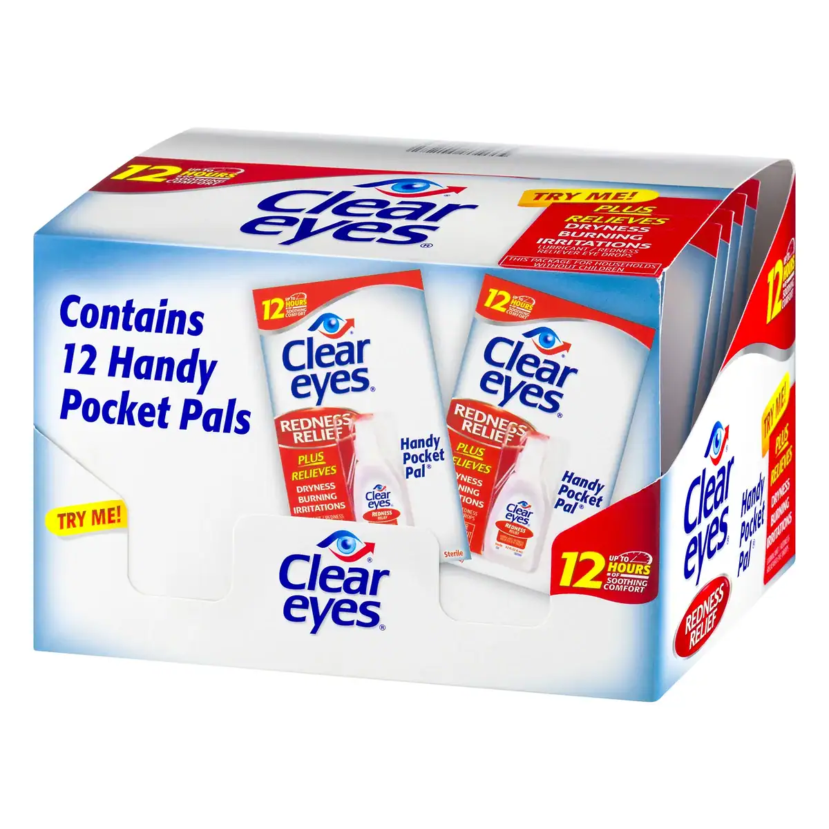 Clear Eyes Redness Relief Eye Drops 6ml Exp 10/2024 BUY 2 GET 1 FREE