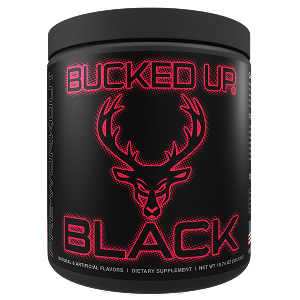 Bucked Up Pre-Work Out: Black
