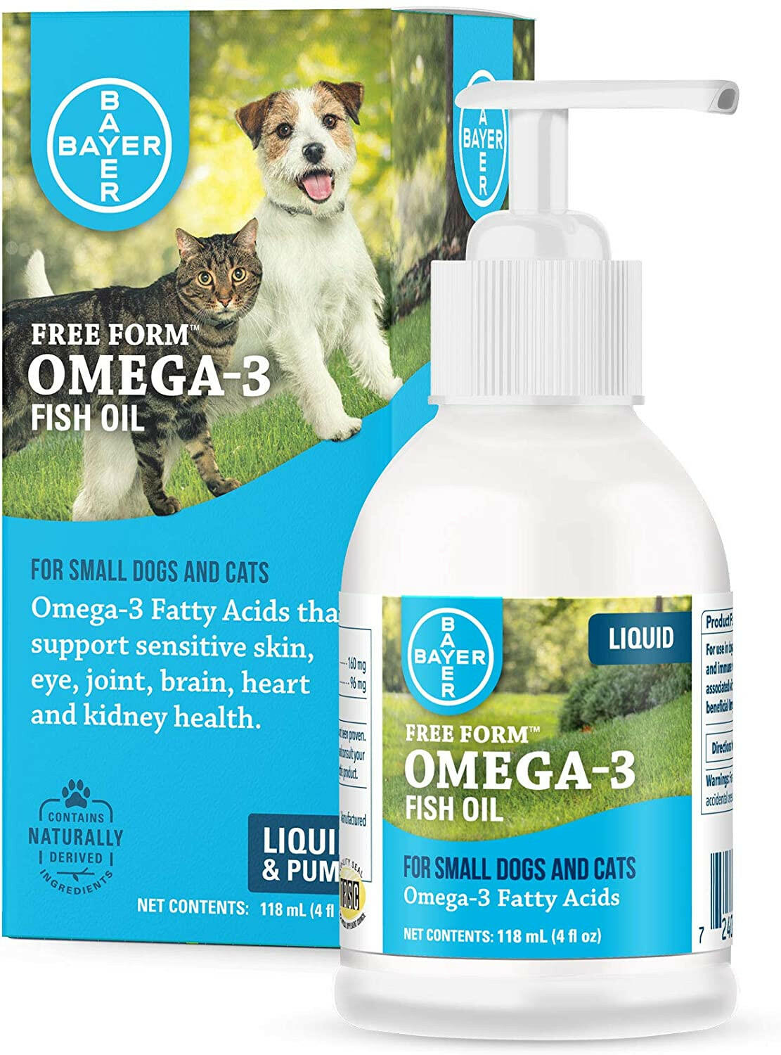 Photo of Bayer Free Form Omega-3 Liquid For Dogs And Cats (4 Oz)