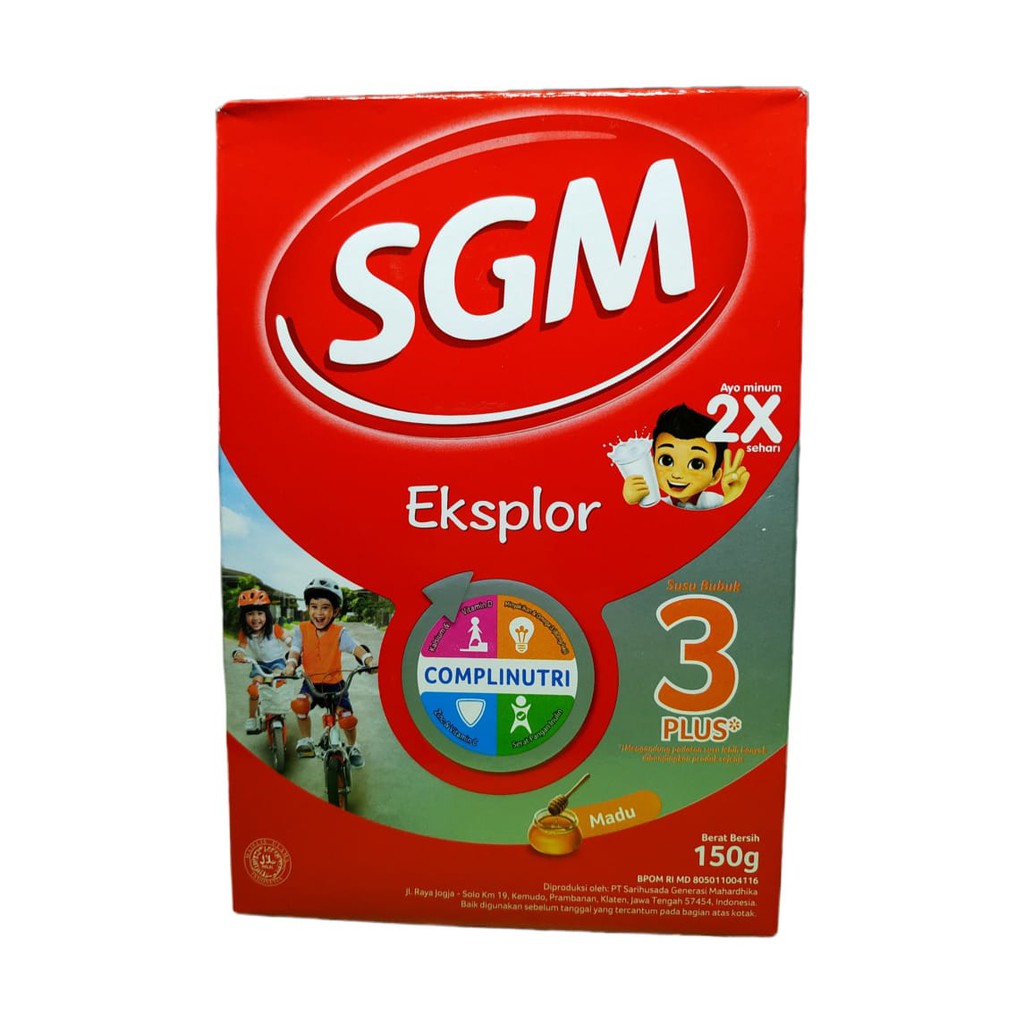 SGM Eksplor 3+ Madu 150Gr