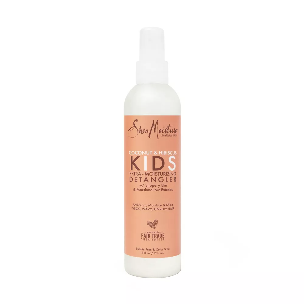 Shea Moisture Coconut & Hibiscus Kids Extra-Moisturizing Detangler - 8 Fl Oz
