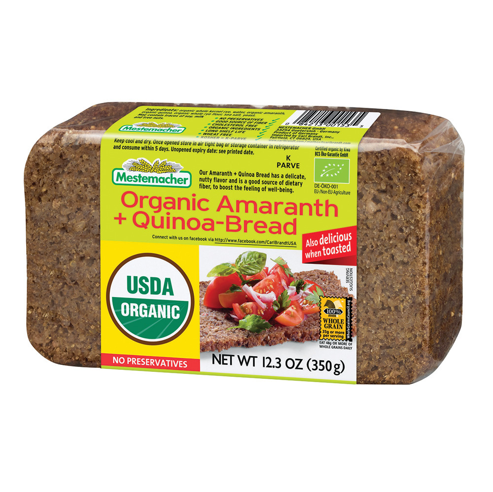 Organic Amaranth + Quinoa-Bread
