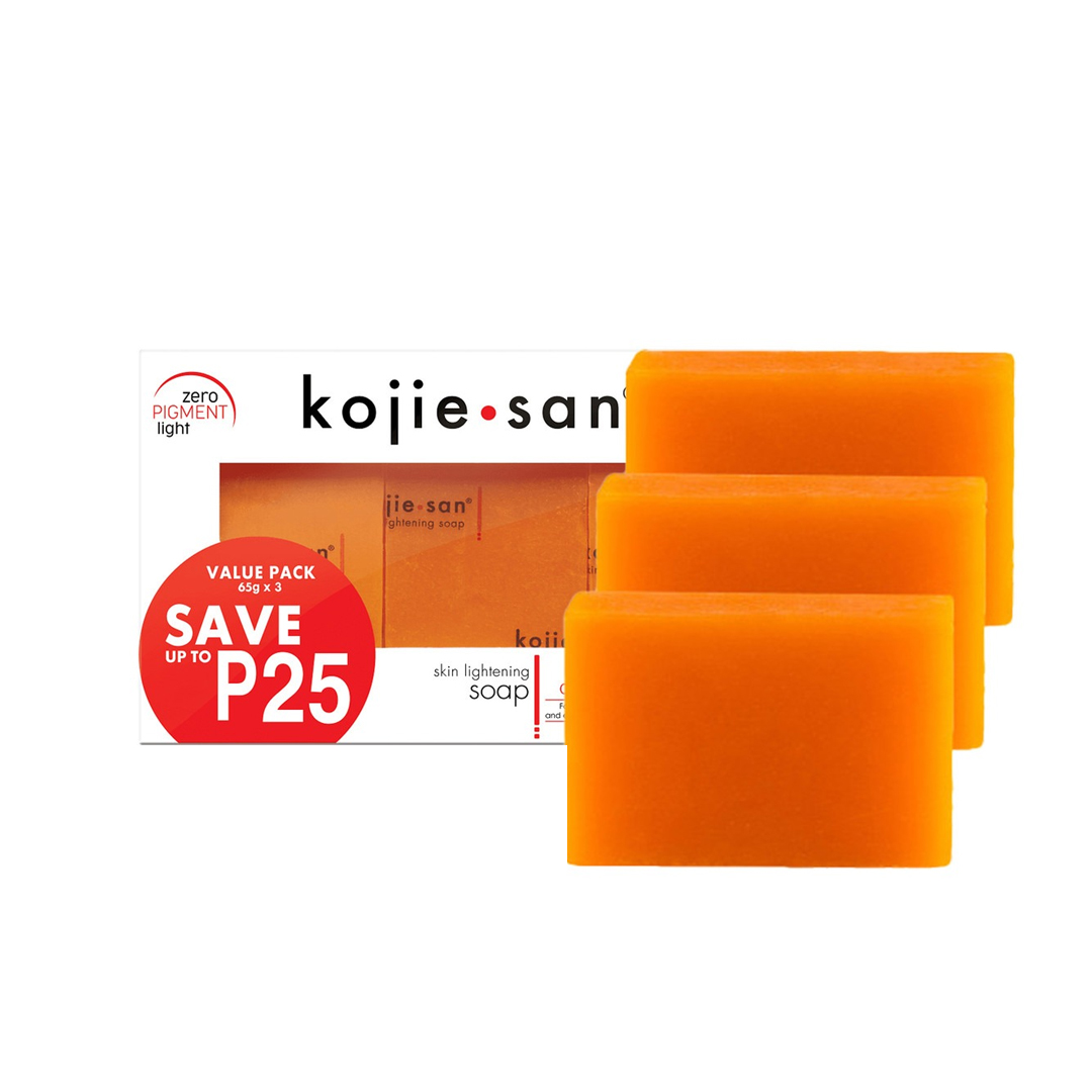Kojie San Skin Lightening Soap 65g X 3's