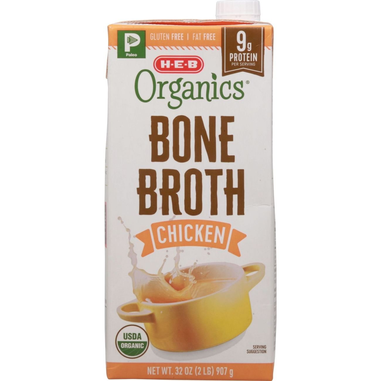 H-E-B Organics H‑E‑B Chicken Bone Broth