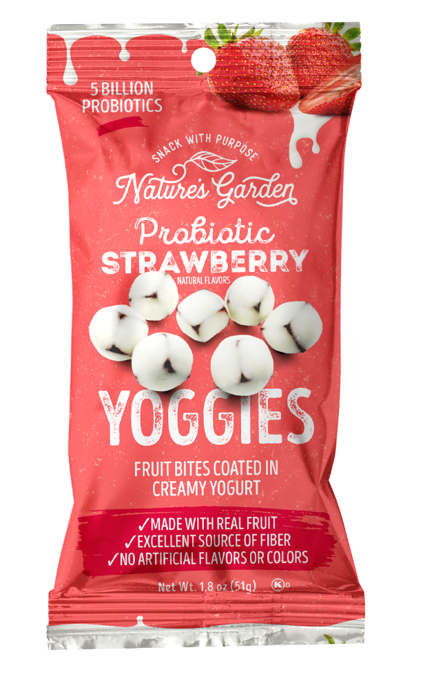 Nature's Garden Probiotic Strawberry Yoggies