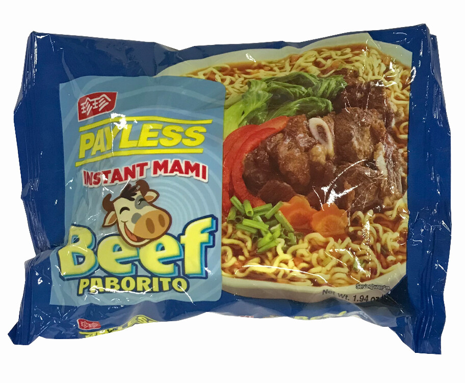 Hausmarke by brabanat Payless Instant Mami Beef Paborito