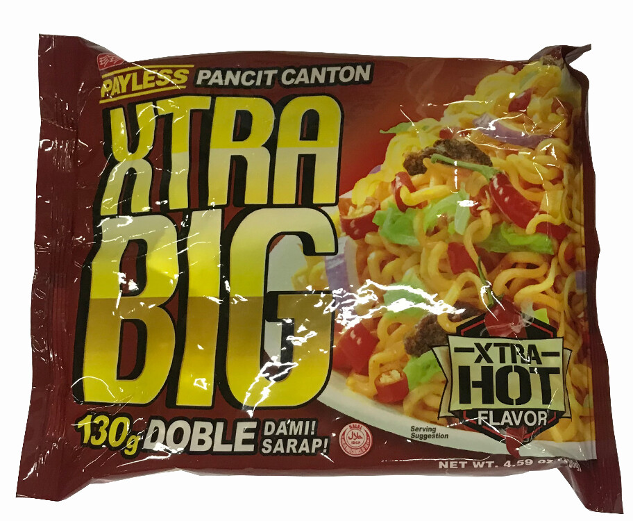 Payless Pancit Canton Extra Big Hot Chili 125g