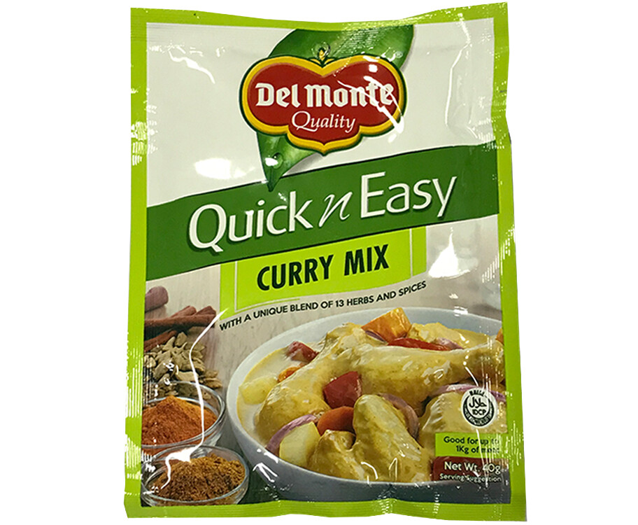 Del Monte Quick N Easy Curry Mix 40g