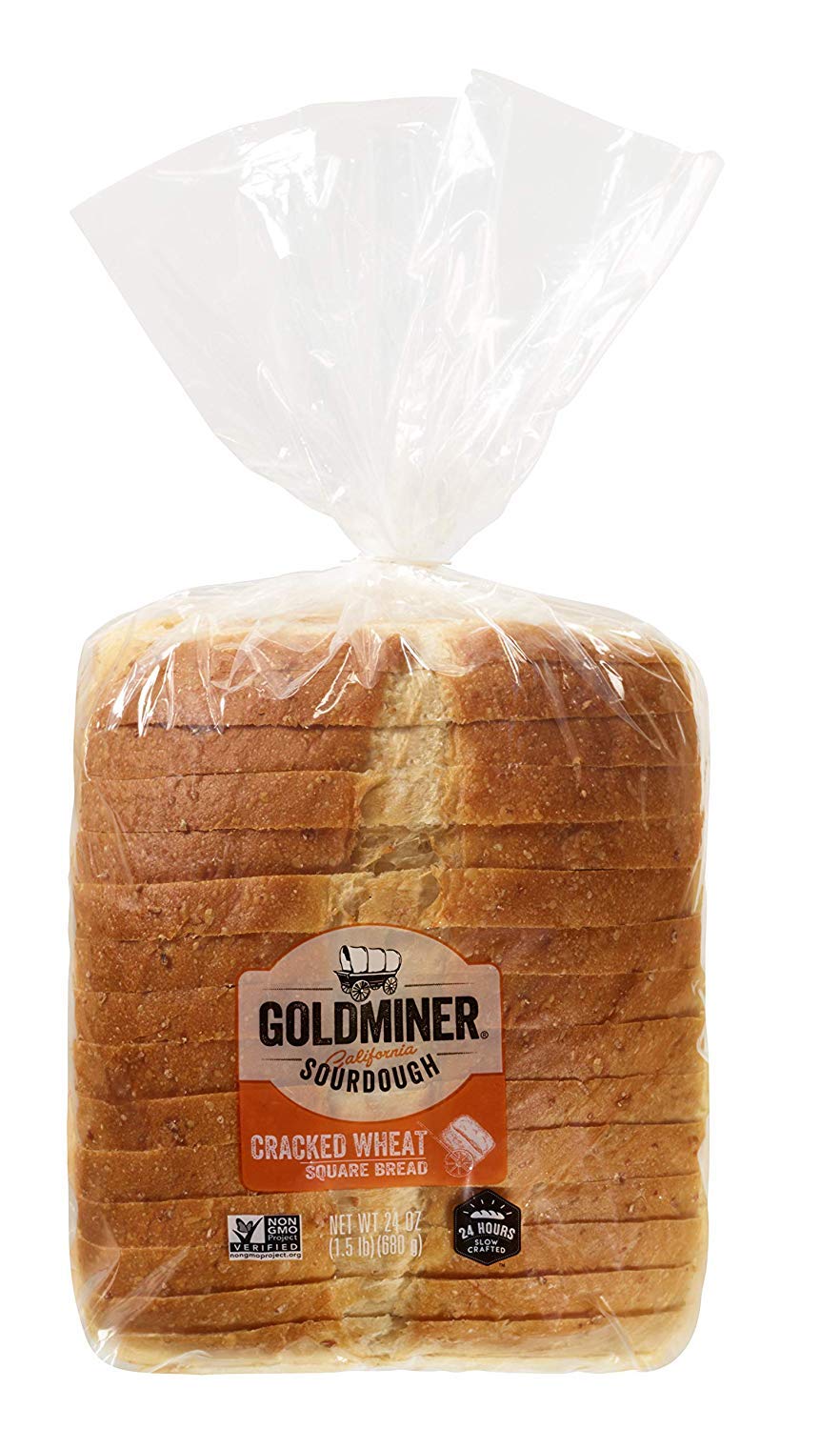 Photo of California Goldminer Cracked Wheat Square Sourdough Bread