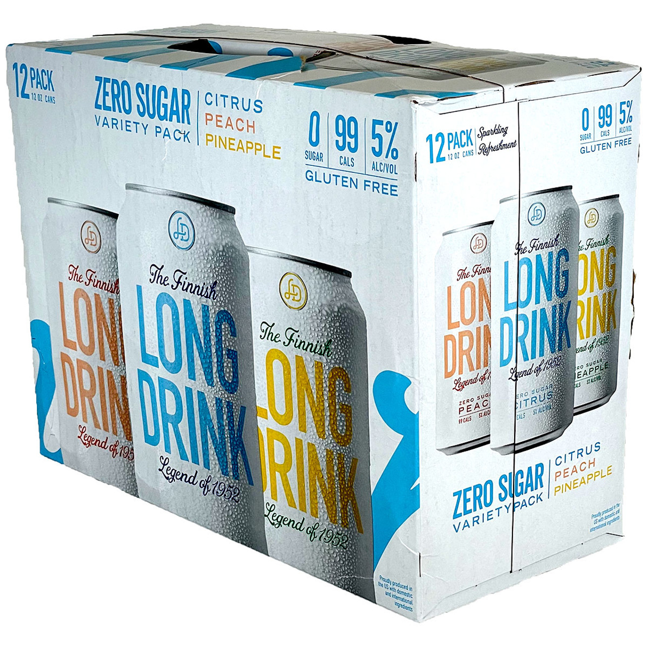 Photo of The Finnish Long Drink Zero Sugar Variety Pack