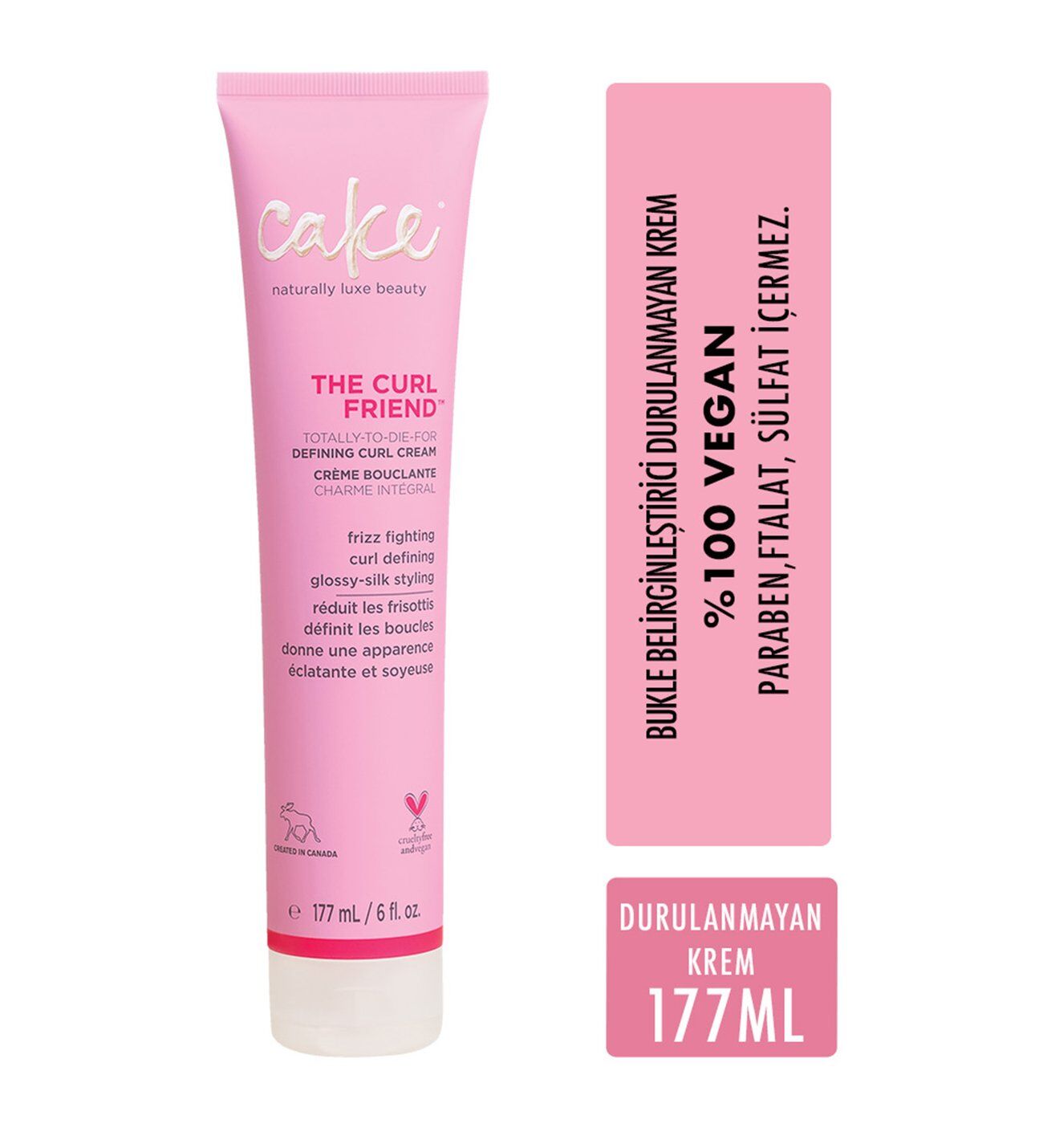 Cake Beauty The Curl Friend Bukle Belirginleştici Krem 177 Ml