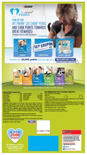 Purina 017800171632 Chow Naturals Indoor Plus Vitamins & Minerals Cat Food, 18 Lb