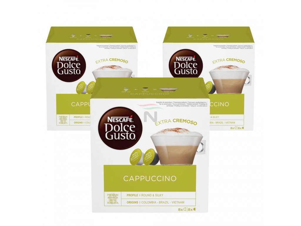 DOLCE GUSTO CAPUCCINO 8+8 UN (200 GR)