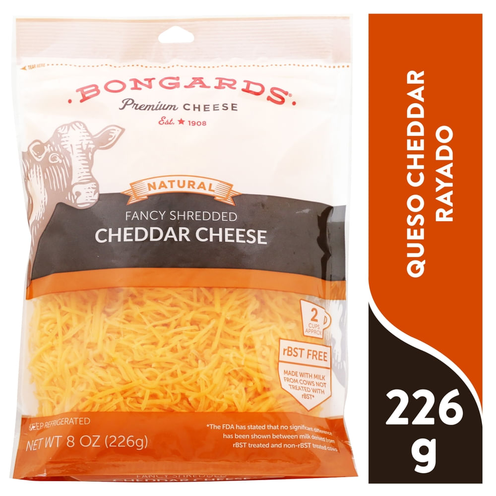 Natural Fancy Shredded Cheddar Cheese