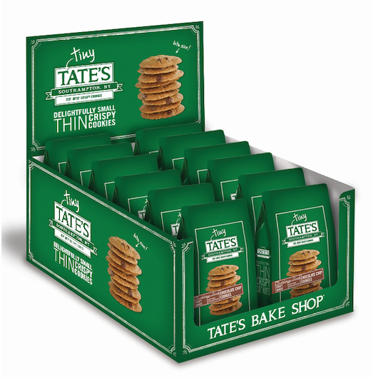 Photo of Tate's Bake Shop Tiny Chocolate Chip Cookies 1 Oz Bag - 24ct Case