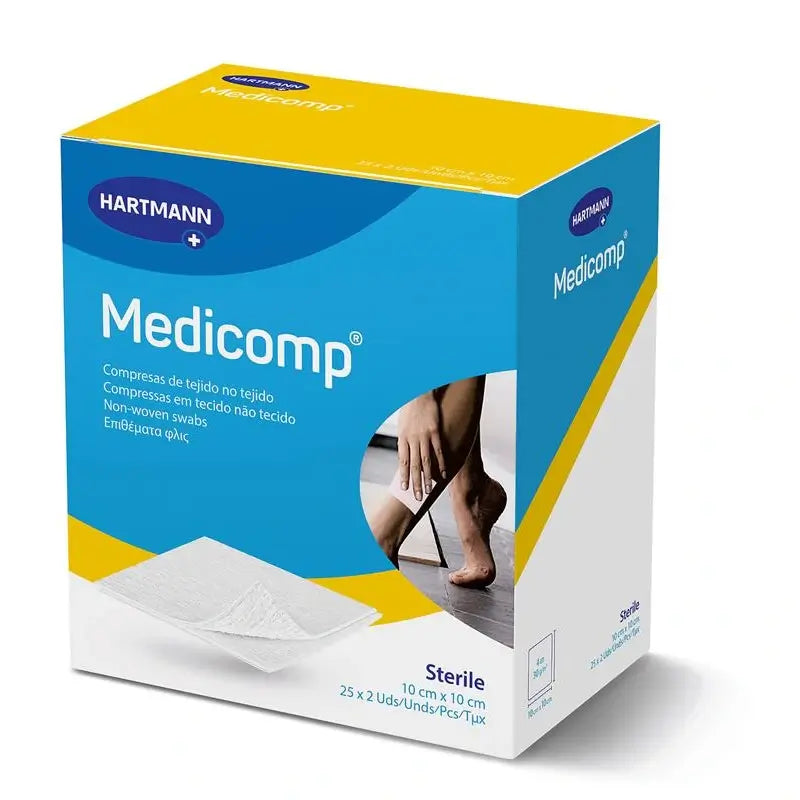 MEDICOMP GASSA SUAU10X10 25U HARTMANN