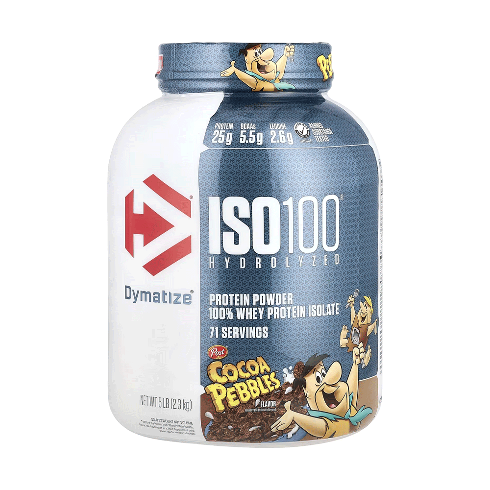 Cocoa Pebbles Iso100 Hydrolyzed 100% Whey Protein Isolate Protein Powder, Cocoa Pebbles