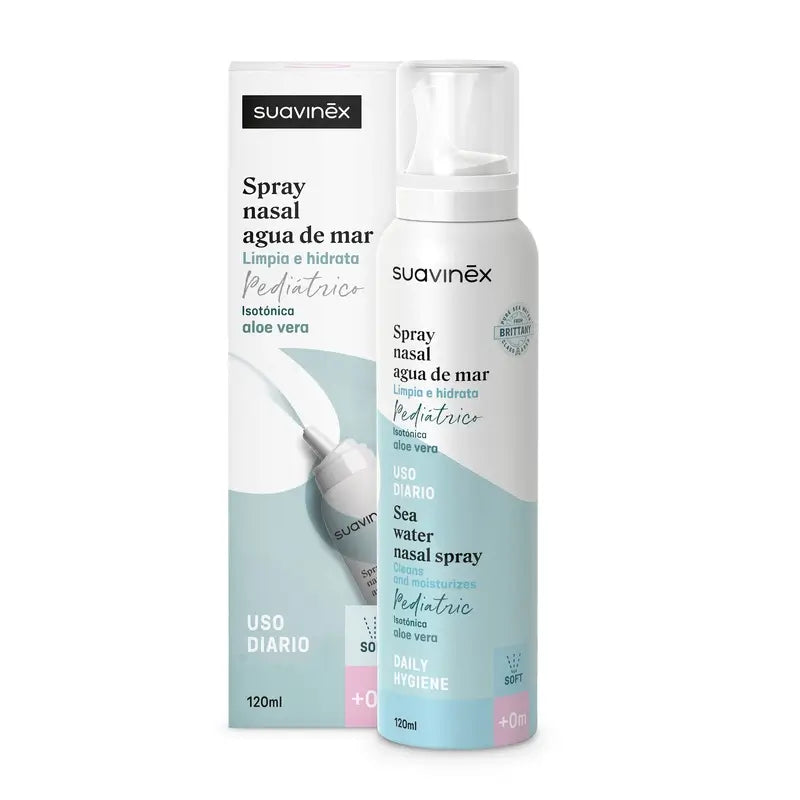 SPRAY NASAL PEDIÀTRIC ISOTÒNIC ALOE +0M SUAVINEX