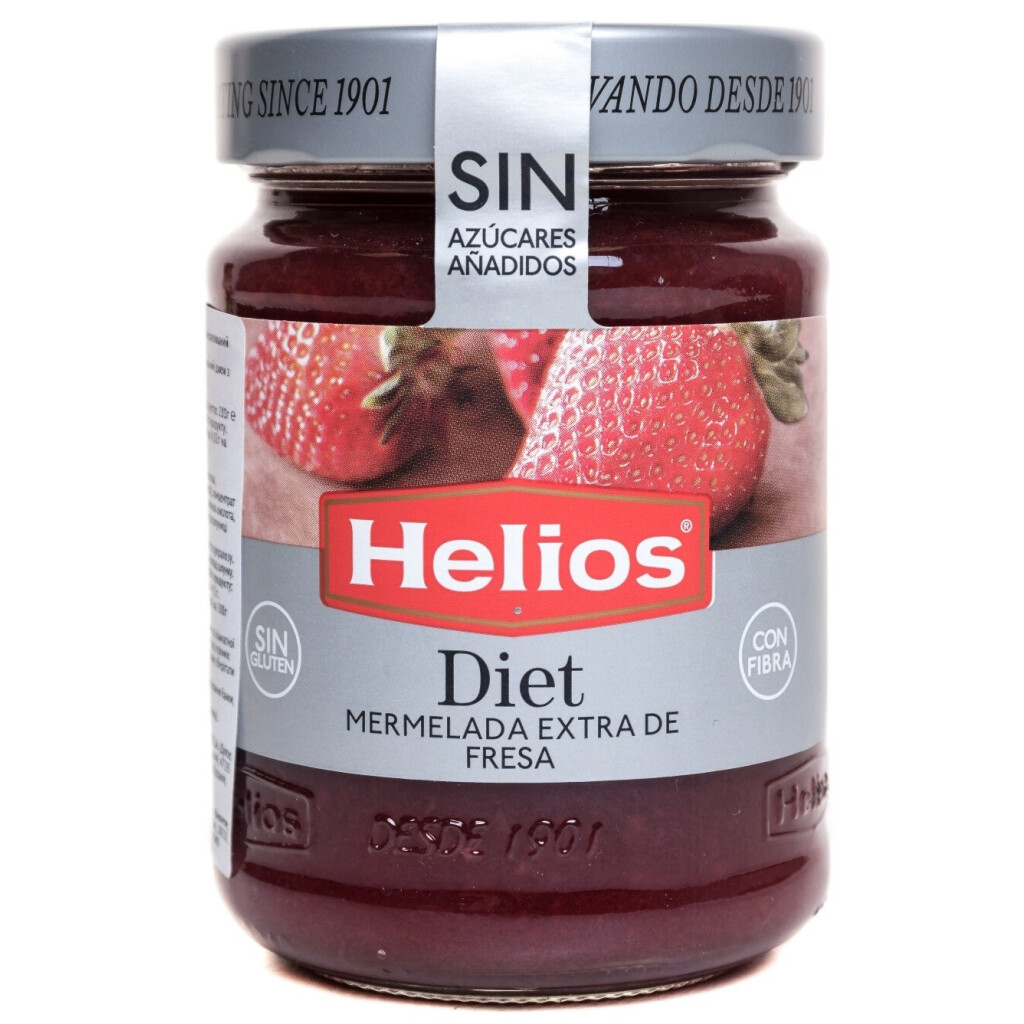 MERMELADA HELIOS DIET S/A FRESA 280G