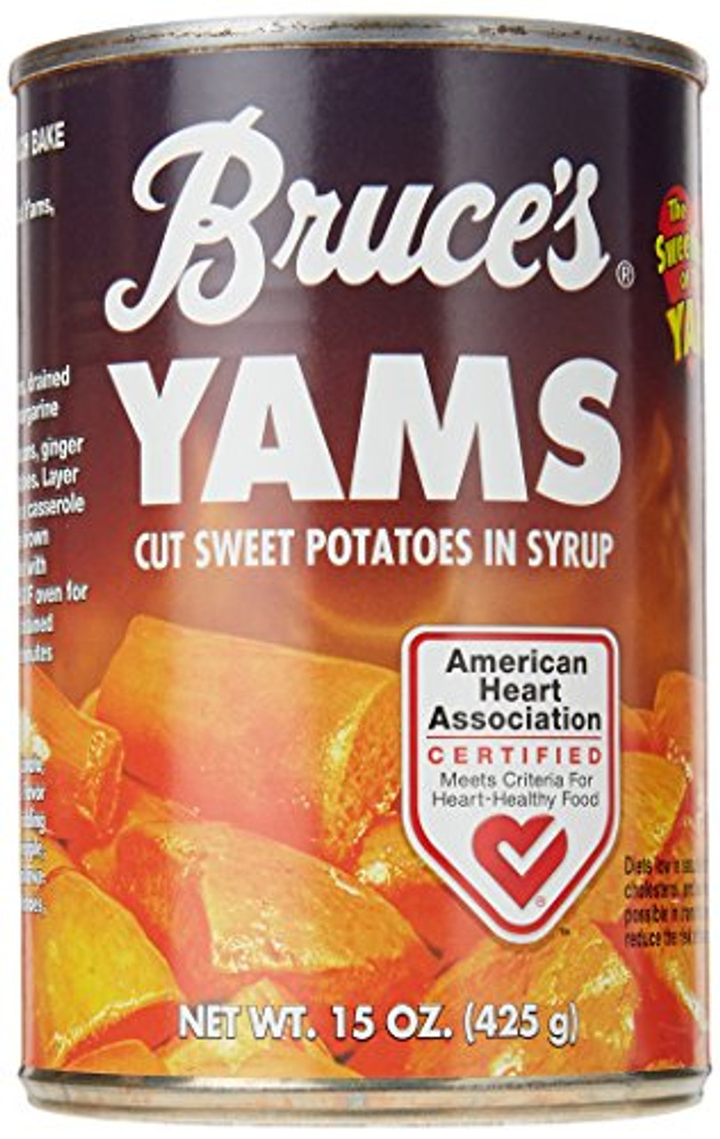 Photo of Bruce's Yams Cut Sweet Potatoes In Syrup - 15oz